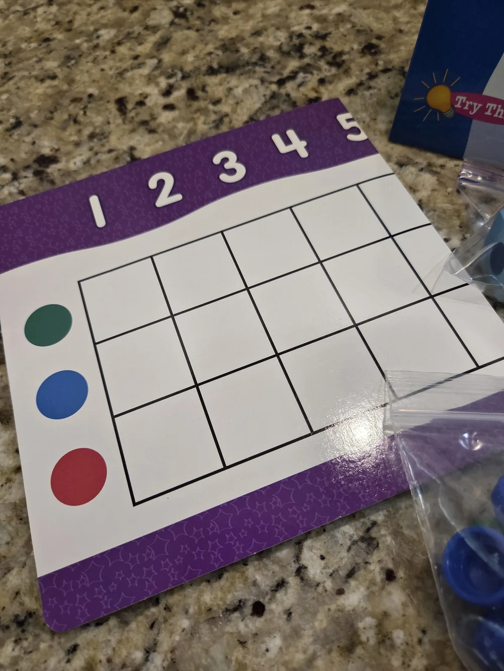 Lakeshore Learning Instant Learning Center Graphing Math TT954 Homeschool Age 4+